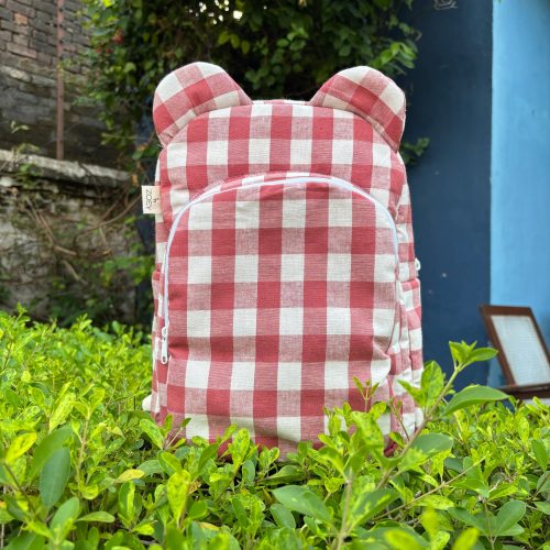Checkaroo School Bag (Personalise) - RED