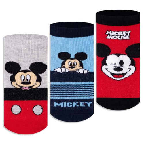 Disney Mickey & Friends Ankle Socks - Boys (Pack of 3)