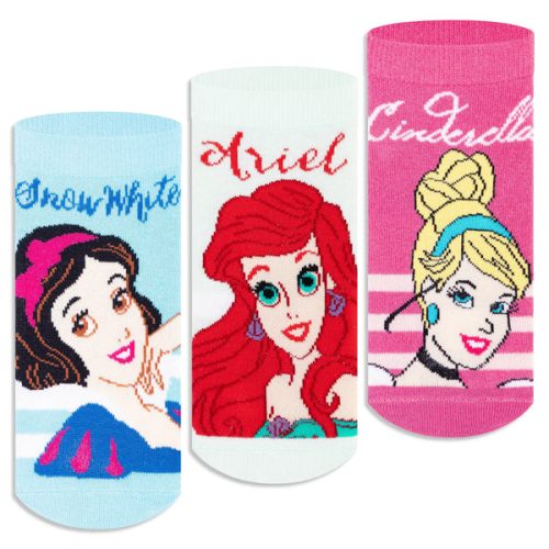 Disney Princesses Ankle Socks - Girls (Pack of 3)
