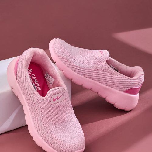 STEEVY KIDS Pink Kids Walking Shoes