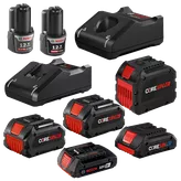 Batteries, Chargers & Starter Kits